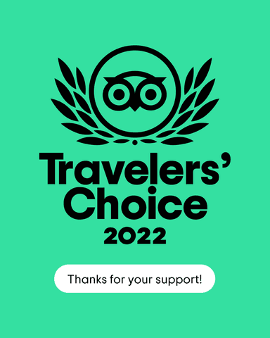 TripAdvisor award badge